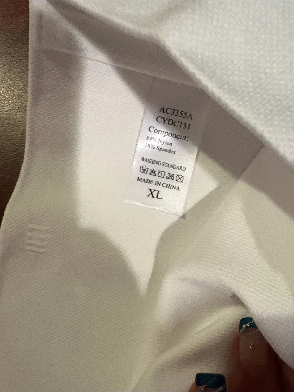 Men’s High-Waist White Shapewear Shorts xl